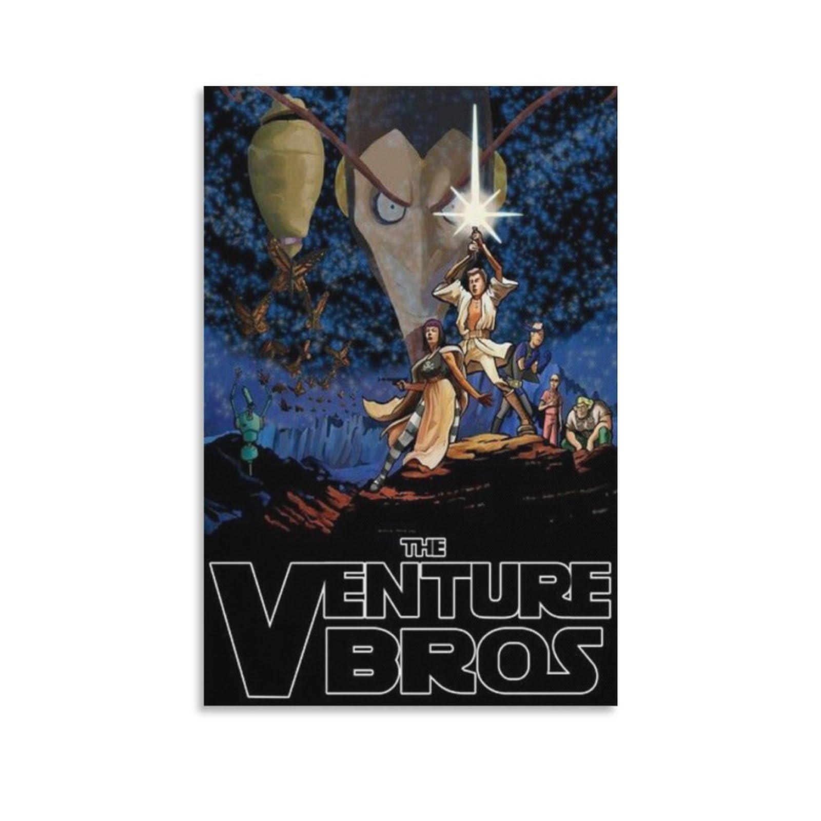 OBABO Venture Bros Poster (3) Canvas Wall Art Prints Poster Gifts Photo Picture Painting Posters Room Decor Home Decorative 08x12inch(20x30cm)
