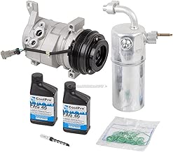 AC Compressor w/A/C Repair Kit For Chevy Tahoe Suburban Avalanche GMC Yukon Cadillac Escalade w/Rear AC 2003 2004 2005 - BuyAutoParts 60-80319RK New - coolthings.us