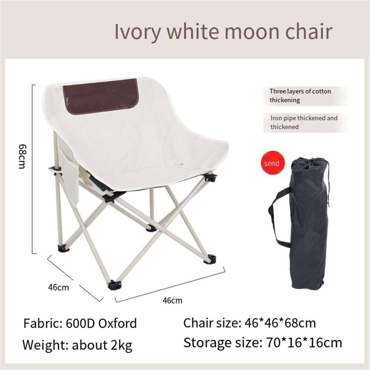 MILLTO Outdoor Folding Chair