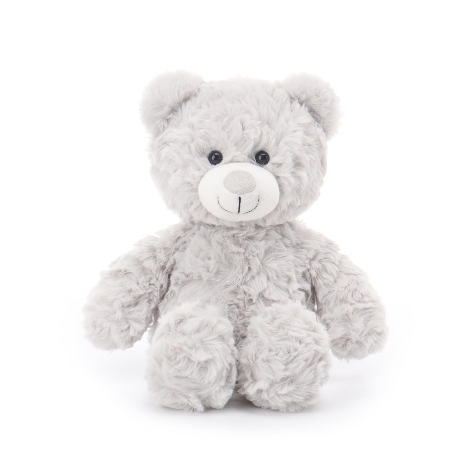 Apricot Lamb Light Grey Flower Bear Plushies Stuffed Animals for Baby Girl and Boy, Soft Cute Plush Toys for Kids, 8 Inches โ image 1