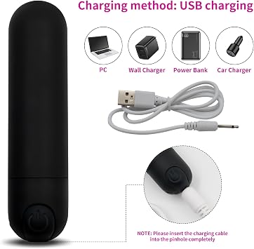 Handheld Electric Back Massager - Mini Waterproof&Rechargeable Handheld Deep Tissue Neck Purple