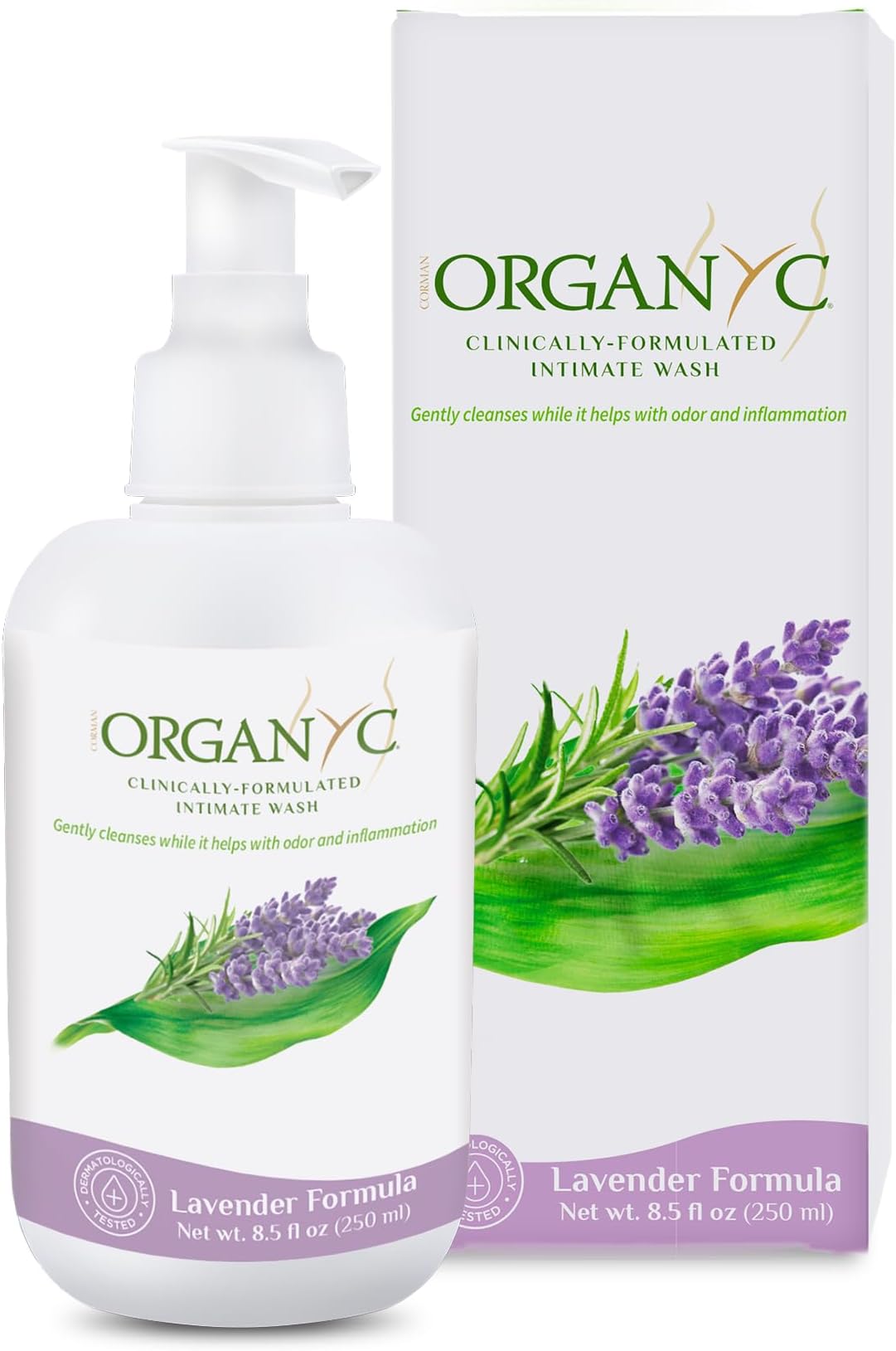 Organyc Intimate Wash (Lavender)