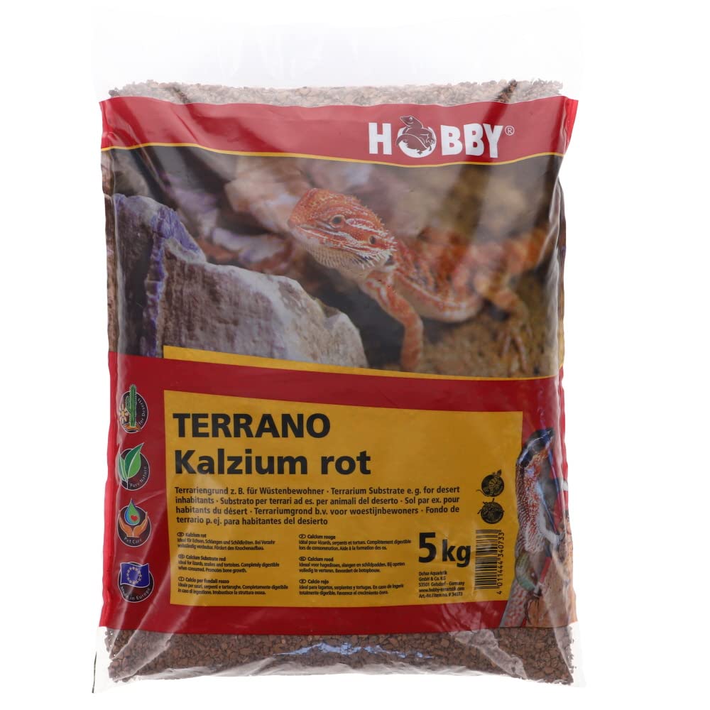 Terrano Calcium 2-3 mm Dia, 5 kg, Red