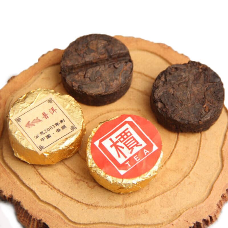 Puer Yunnan Chino 'Jia' Palabra Mini Tuocha Hecho Por Viejo Puer Shu Té de Puerh (250g)