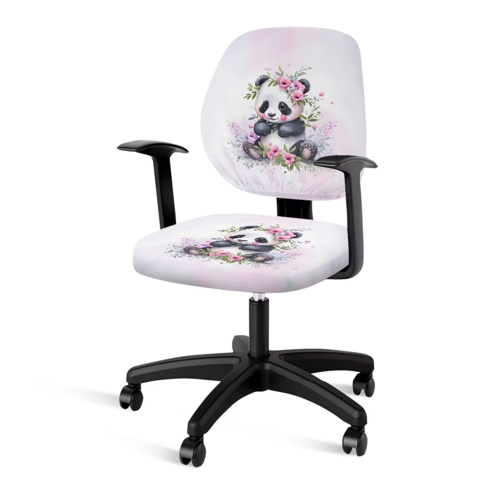 Fundas para silla de oficina elásticas Xoenoiee para tapar asientos desgastados