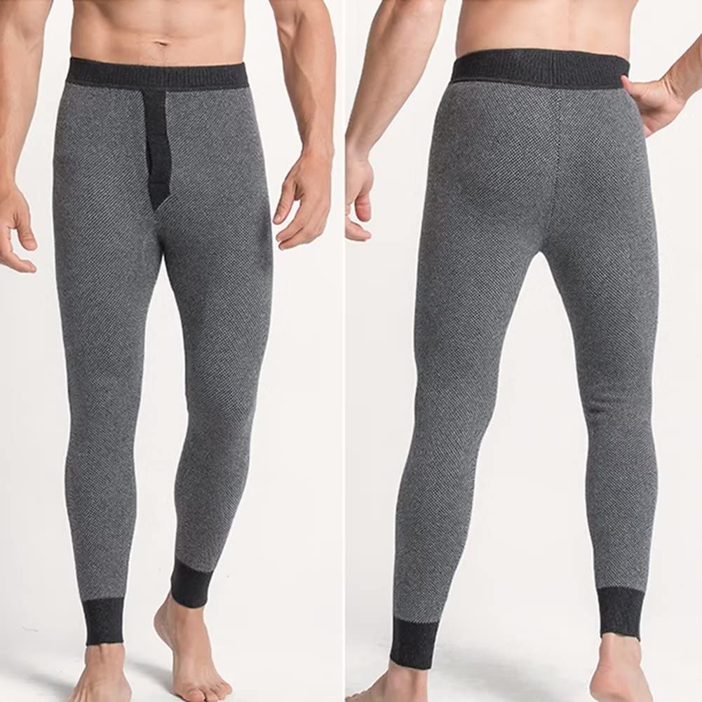 Ropa Interior térmica de los Hombres de Las Mujeres 98,5% Cachemira Pantalones Pantalones Legging Warm