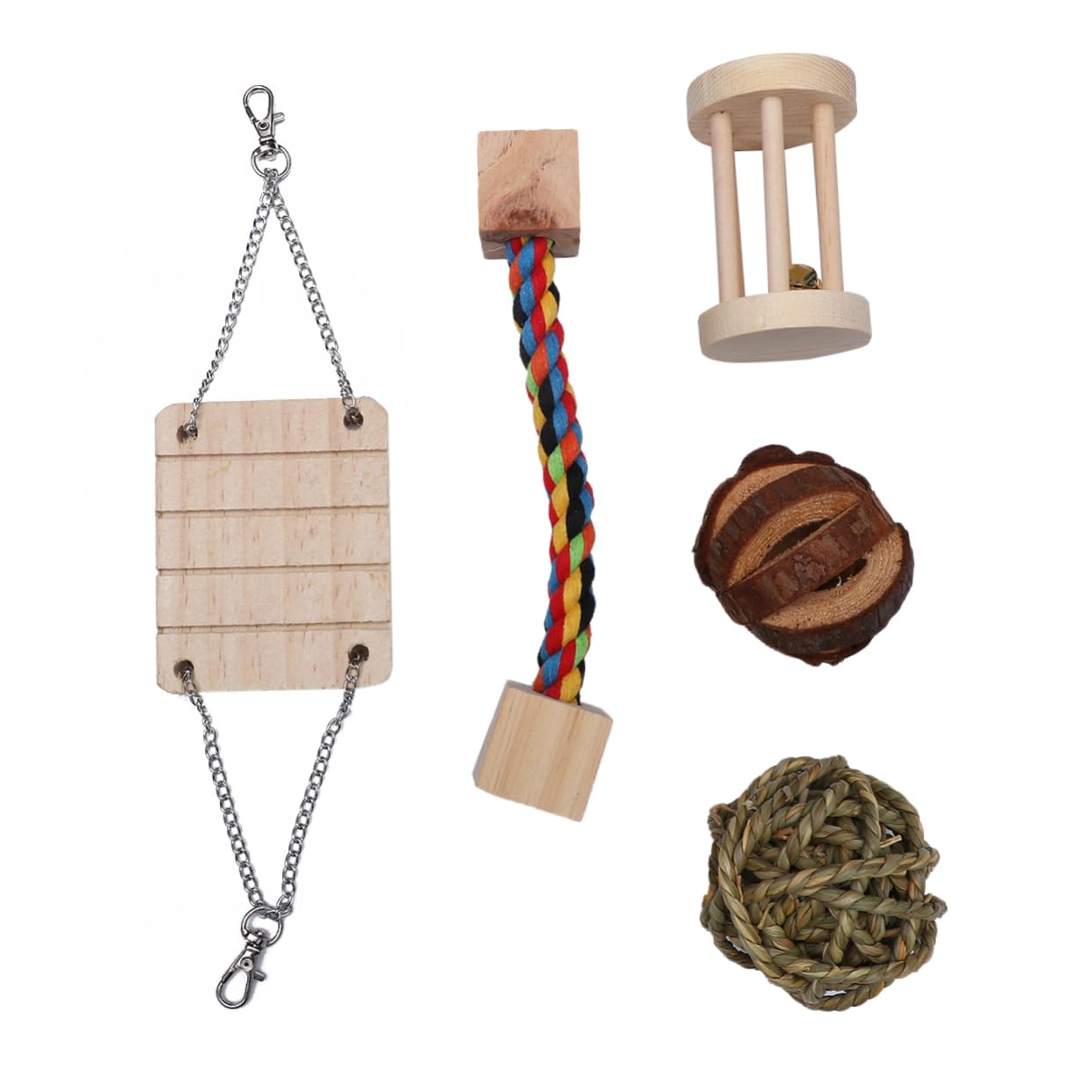 Angoily 2sätze Hamster Spielzeug Set Teilig Aus Holz Kauball Für Gesunde Zähne Lustiges Und Lehrreiches Spielzeug Für Hamster Und Kleintiere Für Käfige Und Beschäftigung