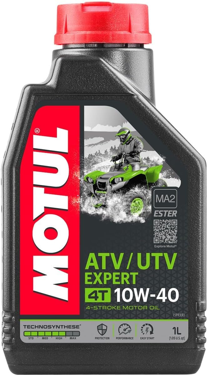 Motul ATV-UTV Expert Technosynthetic 10W40 4T Engine Oil 1-Liter