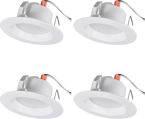 Vista 67 de Sylvania - Kit de luz empotrable de 5 pulgadas/6 pulgadas con tecnología LightSHIELD, LED germicida, 9 W = 65 W, 700 lúmenes, 5 CCT selección