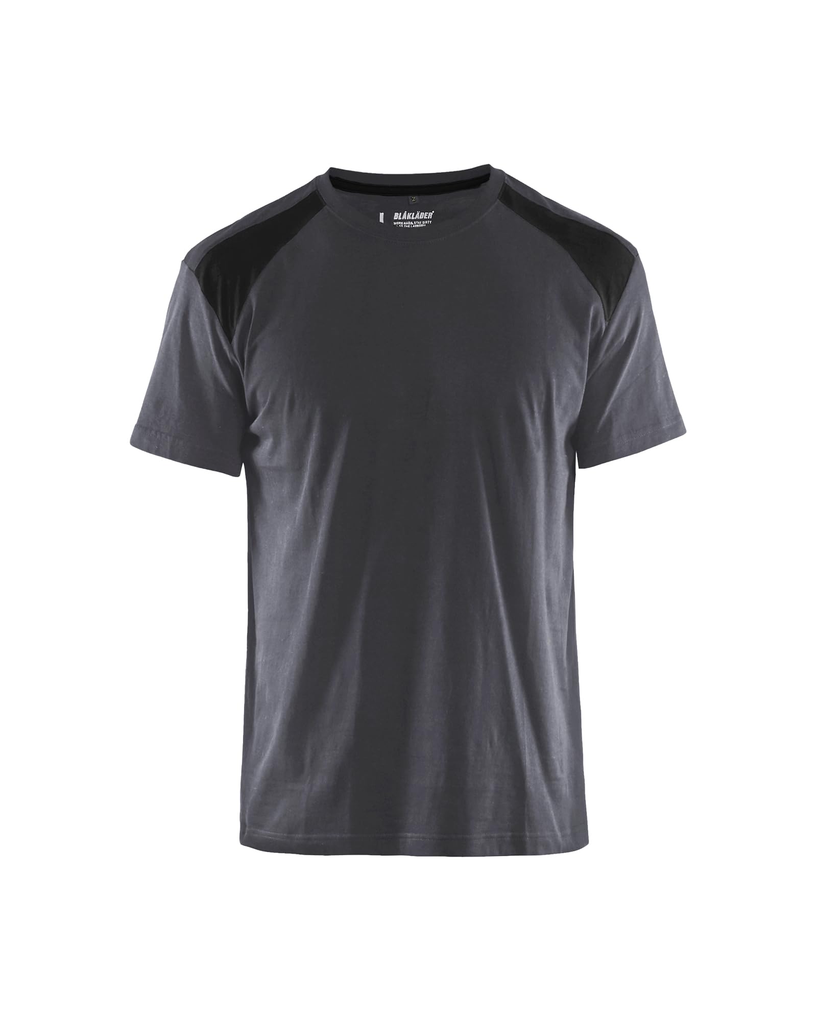 Camiseta de trabajo Blaklader 100% algodon puro gris medio talla L 2