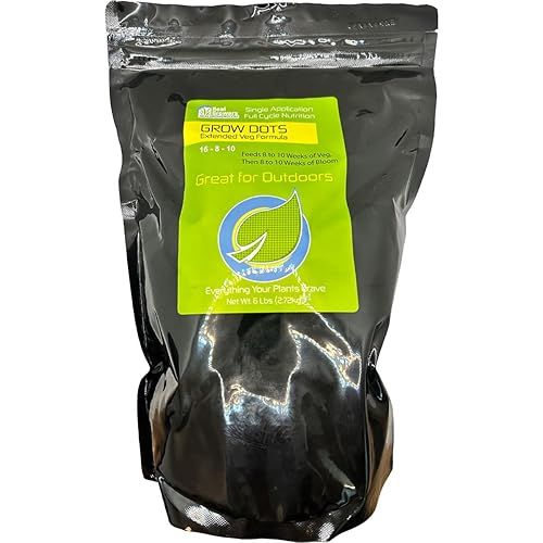 Miniatura 8 de Grow Dots - Alimento vegetal extendido, de una sola aplicación, fertilizante nutritivo vegetal de liberación programada, 24 onzas