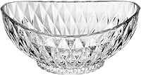 LYOR - Centro de Mesa de Cristal Ecológico Diamond 28cm x 28cm x 13,5cm