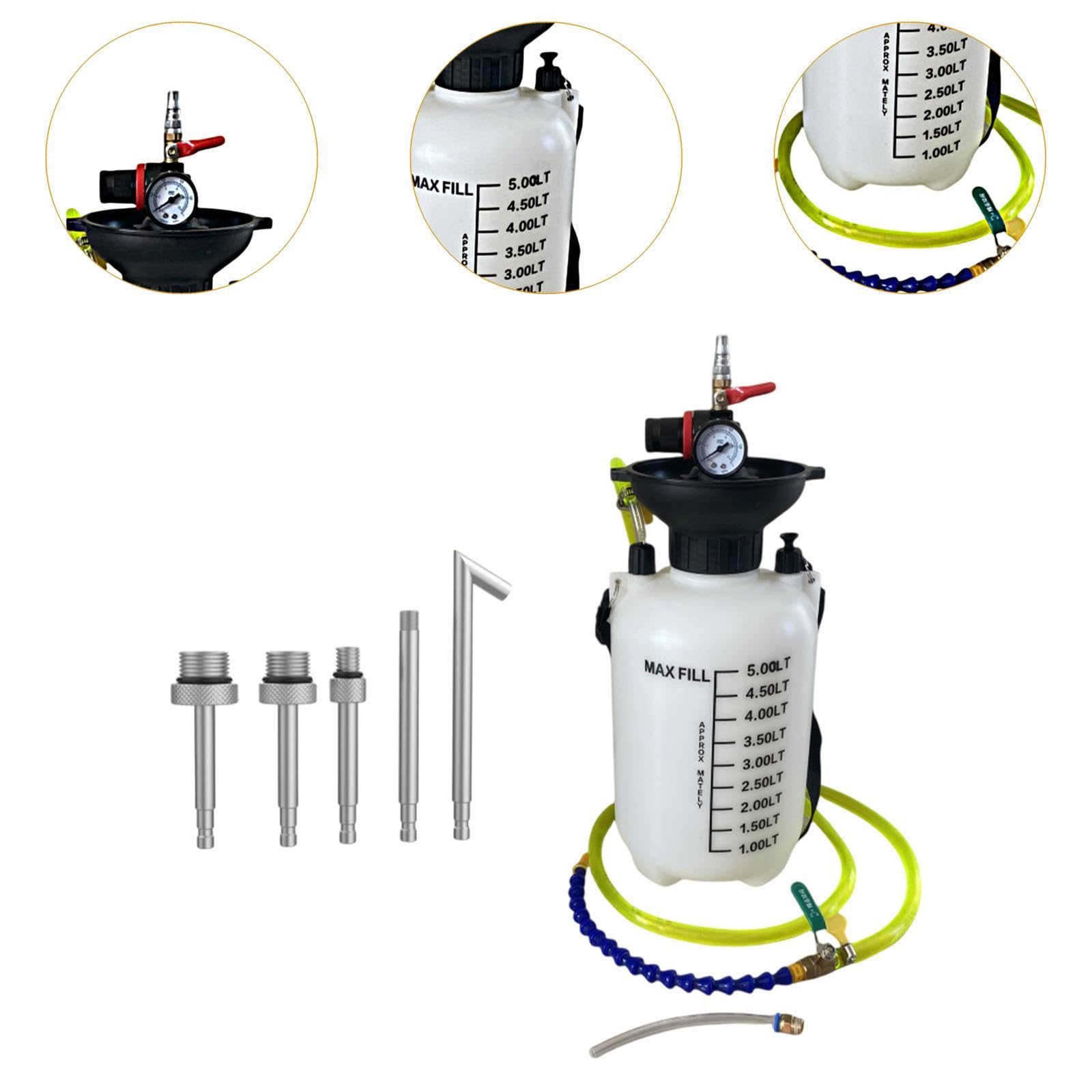 Bombas de Aceite para Engranajes Y de Extracción para Vehículos, 5 L