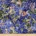 Michael Miller Night Flower Allover Fairies Nite Purple Fabric by The Yard