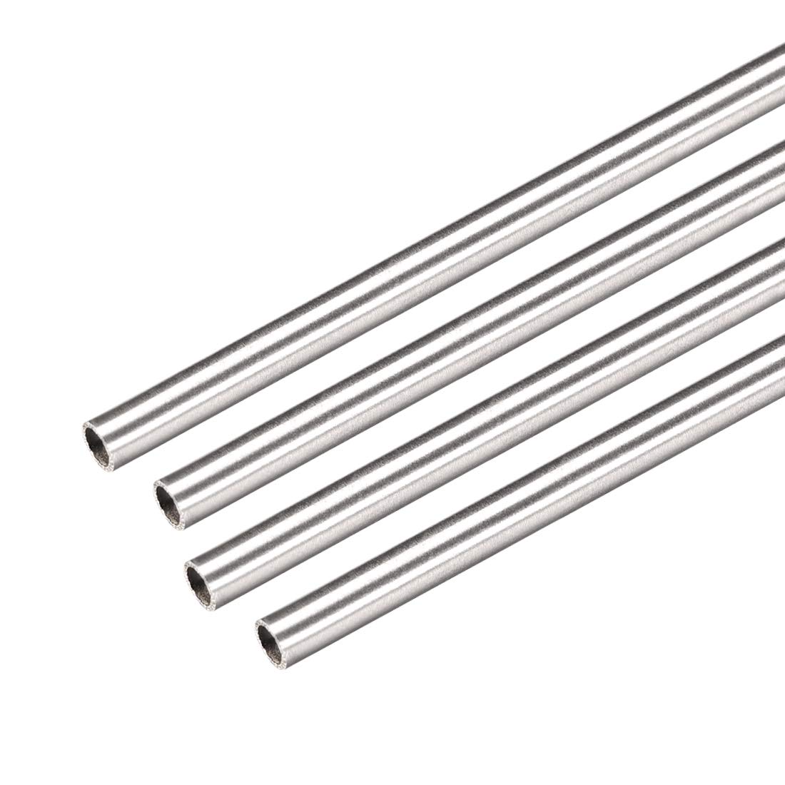 Tube capillaire acier inoxydable 304 3.2mm OD tube fin rigide 300mm pour fluide