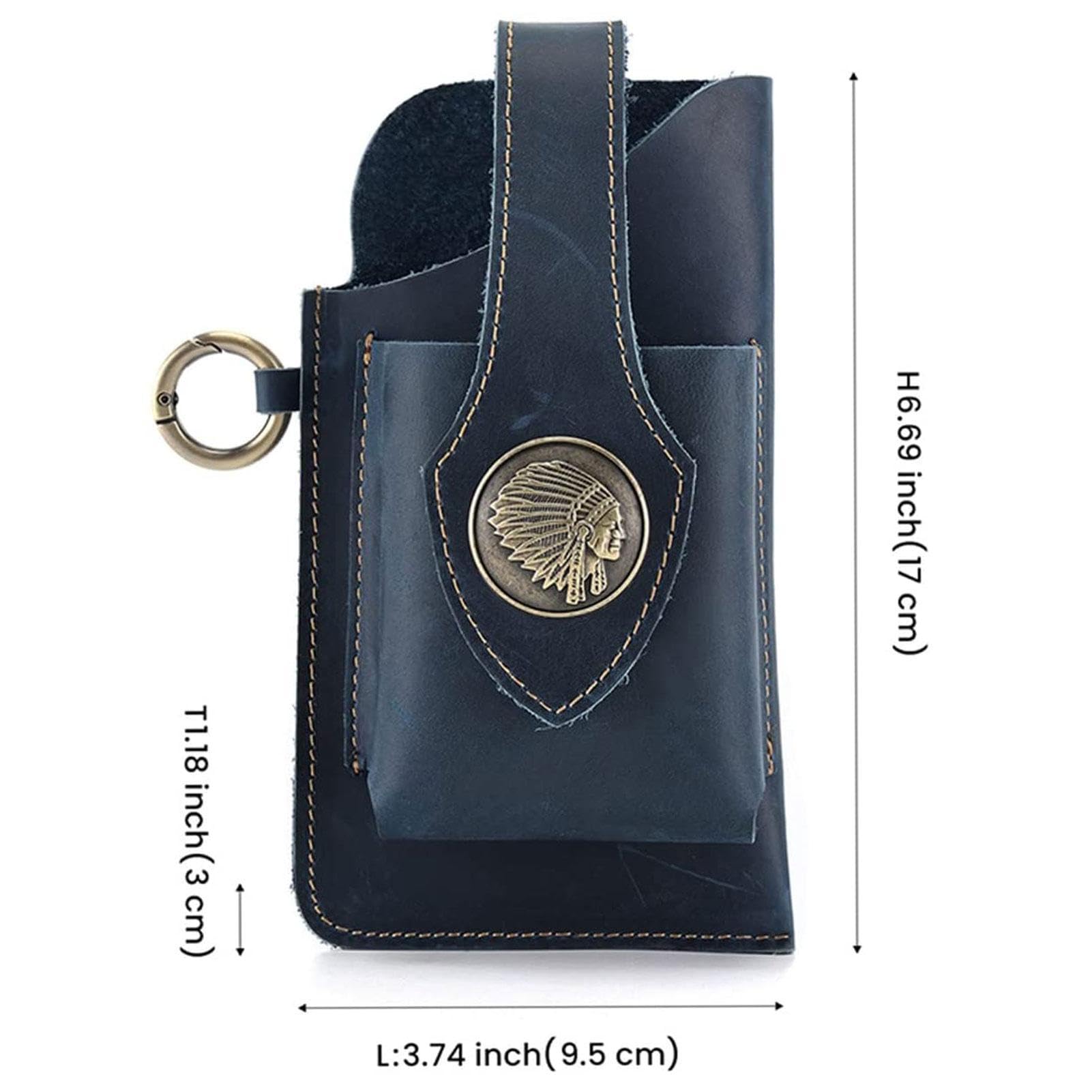 3 Handytasche für Herren | Hüfttasche zum | Telefon Hüfttasche Leder