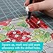 Creative Grids 6-1/2in Square It Up or Fussy Cut Square Quilt Ruler - CGRSQ6