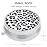 Nipichsha Pill Box, Small Pill Case for Purse & Pocket, Cute Travel Medicine Organizer, Portable Medicine Container Holder to Hold Vitamins, Medication, Fish Oil & Supplement, White Leopard