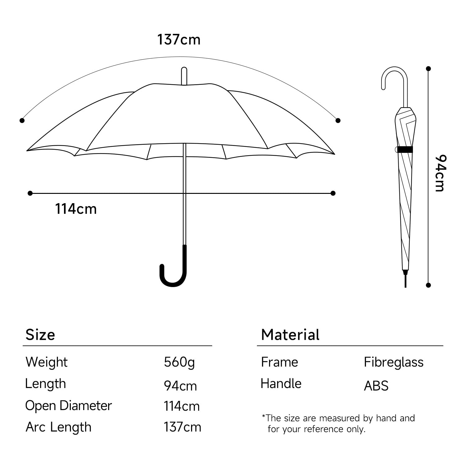 Paraguas Para Hombre - Gran paraguas resistente al viento - Apertura Automática - Superimpermeable - Resistente a los Tifones - Protección Contra la Lluvia para la Temporada de Lluvias