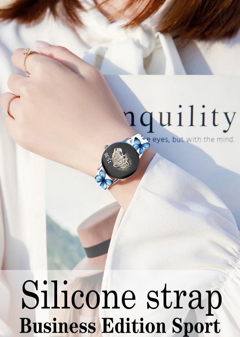 Correas deportivas de silicona de 20 mm compatibles con Galaxy Watch 6/Watch 5/Galaxy Watch 4 de 40 mm, 44 mm, Classic 42 mm, 46 mm, Watch 3 de 41 mm, Active 2, correa de repuesto para mujeres
