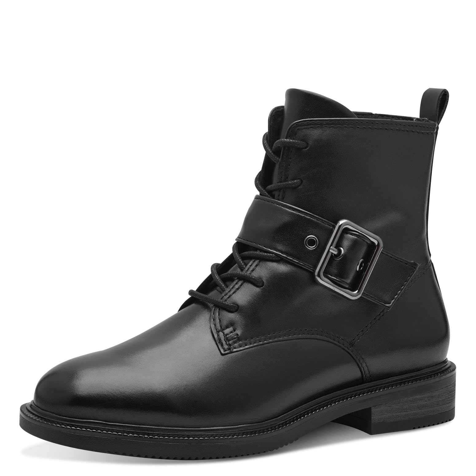 MARCO TOZZI Women's Laced Bootie 2-25101-43 Fashion Boots, Black, 39 EU, black, 7 UK
