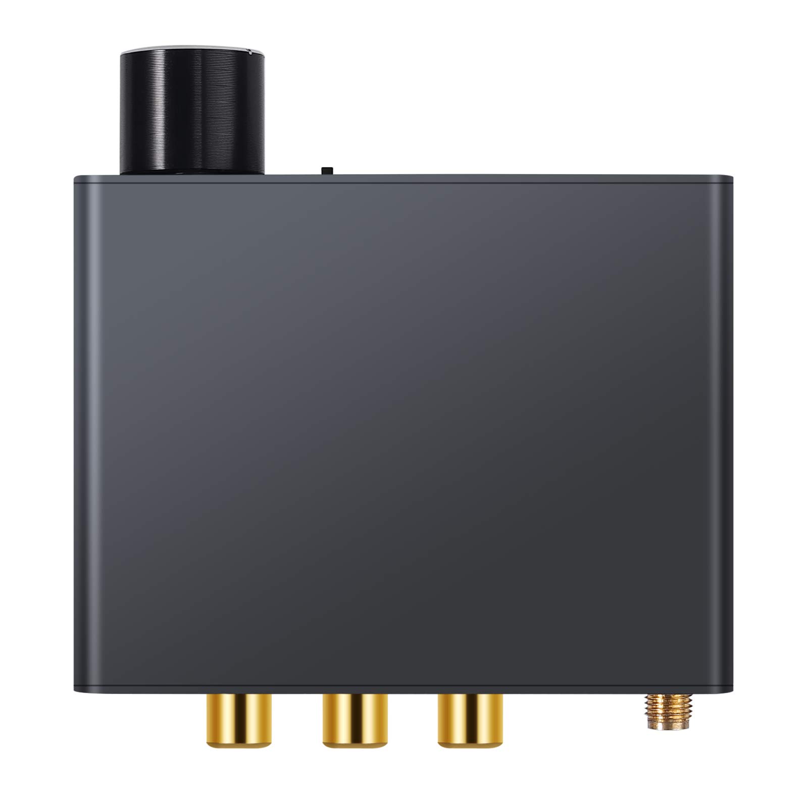 LiNKFOR Digital Analog Audio Konverter 192KHz Bluetooth DAC mit Kopfhörerverstärker mit DAC Netzteil mit Bluetooth Empfänger V5.0 D/A Adapter mit Optischem Kabel und Koaxial Kabel