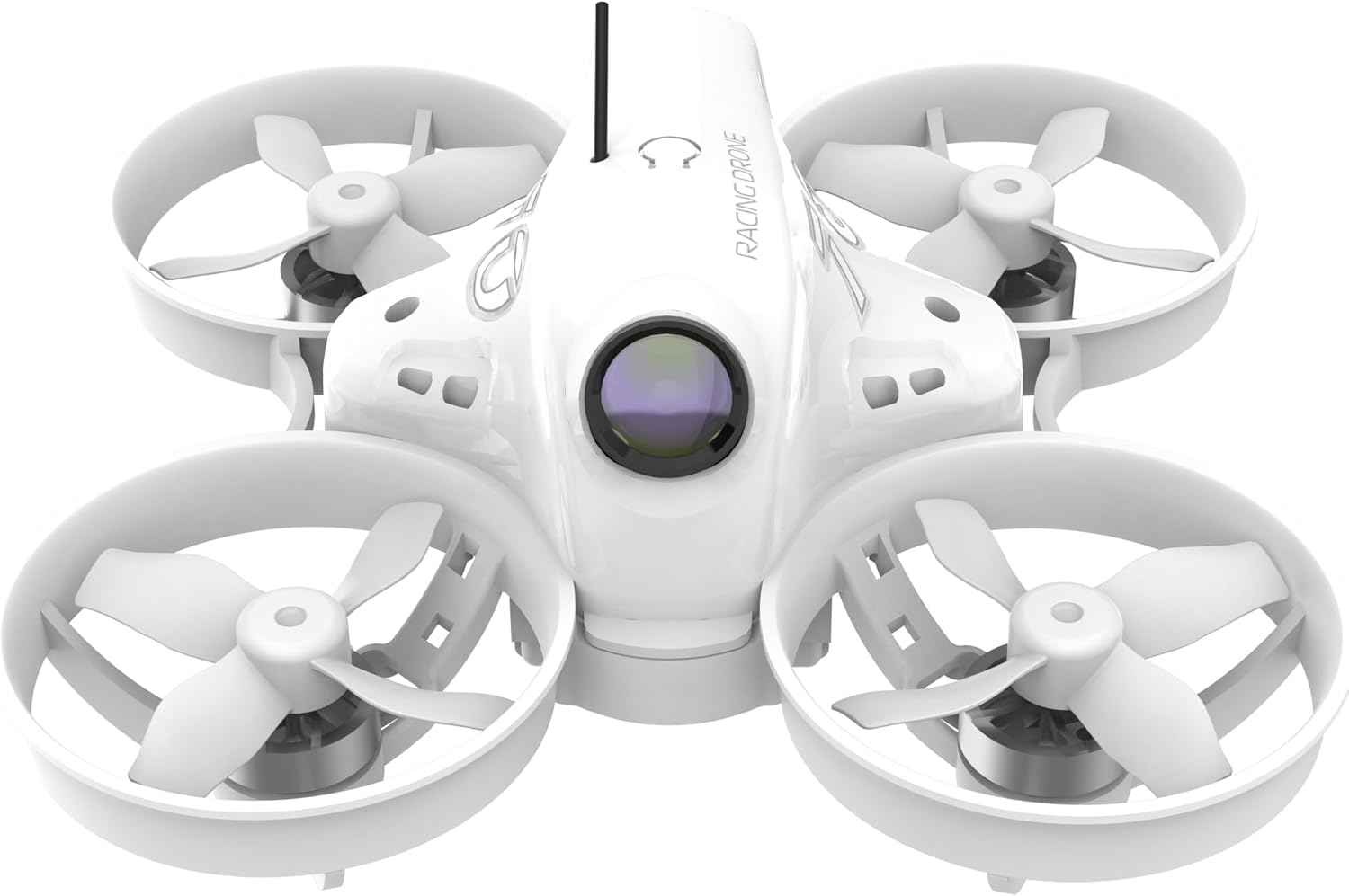 APEXFPV VR70-Pro FPV Drone, Brushless Quadcopter,35g Ultra - Light, 4-5 Mins Flight Time, 200m Range, 5.8G 100mw Transmission, White.Only compatible with APEX remote control