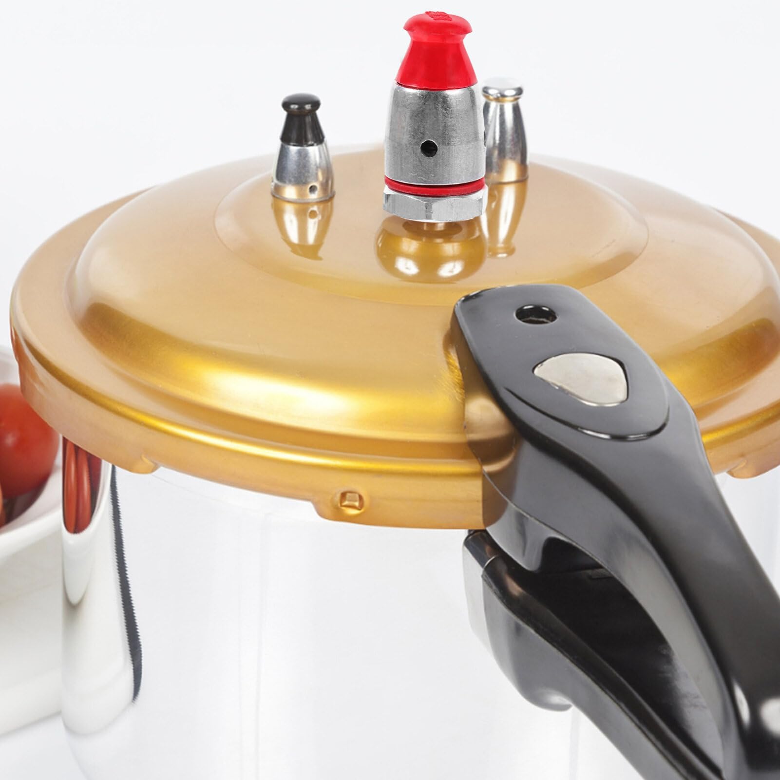 STOBAZA 2pcs Pressure Cooker Safety Valves Replacement Valves for Kitchen Gadgets Easy to Install for Safe Cooking