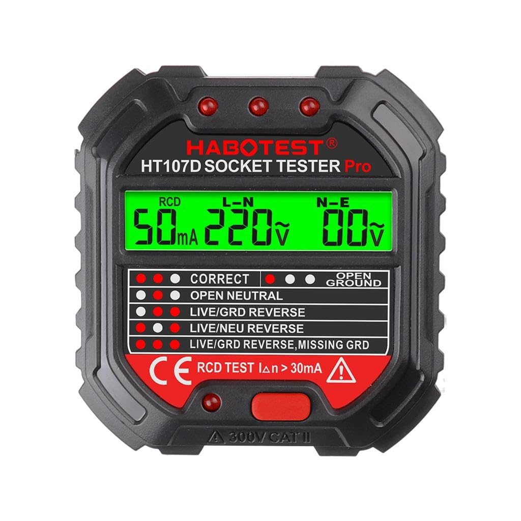 ATORSE™ Portable Socket Tester Circuit Analyzer Plug Breaker Finder Voltage Detector-picture-31