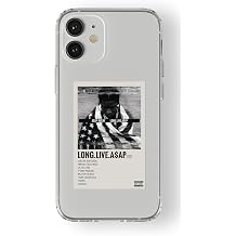 Multitronic Iphone 12 ile Uyumlu Asap Rocky Palaroid Poster Tasar m Bask l   effaf K l f