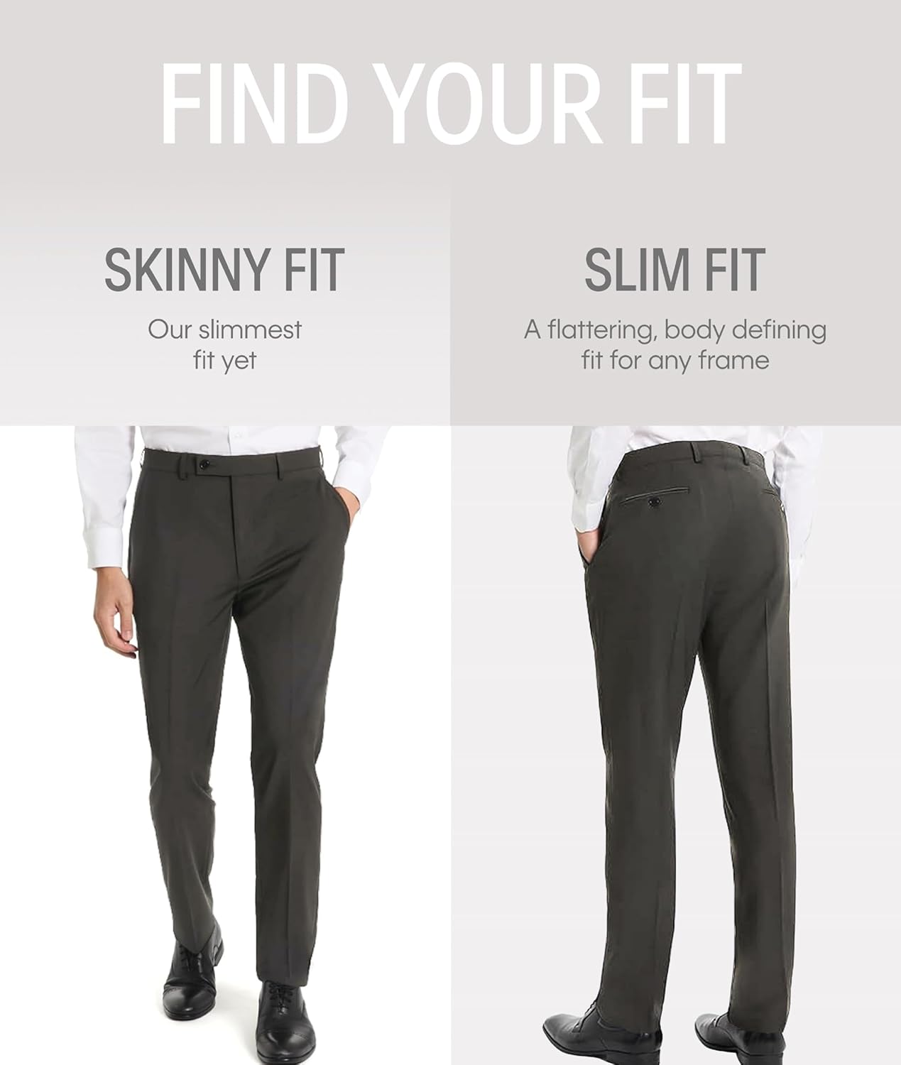 Calvin Klein Men's Premium Slim Fit Suit Separate Pants (Jacket and Pants Sold Separately). - Image 3