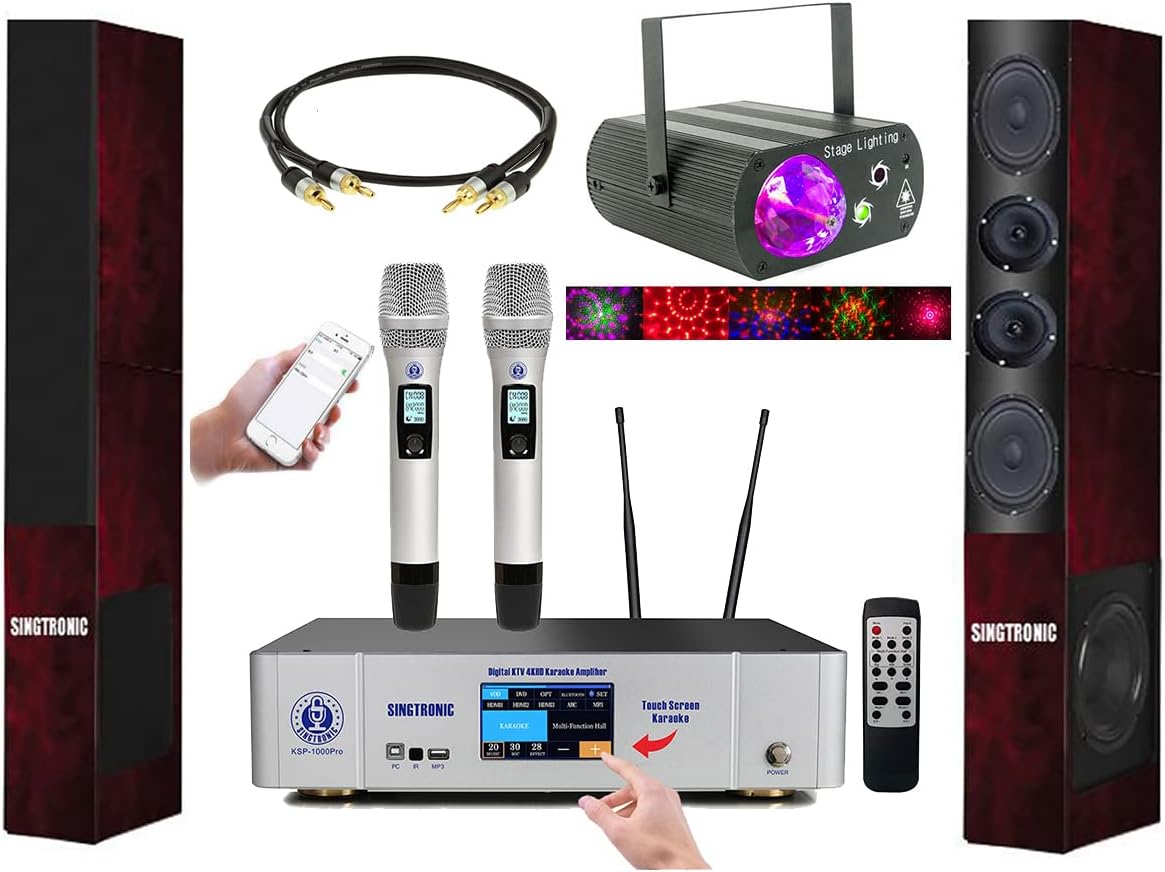 SINGTRONIC Complete Professional 3000W Digital Karaoke