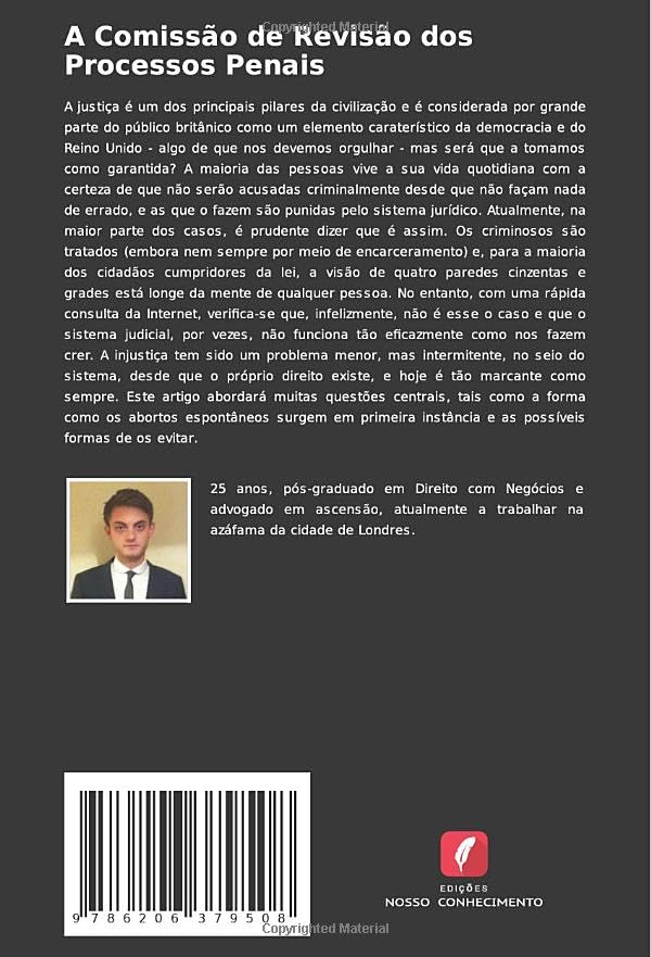 Miniatura 2 de A Comissão de Revisão dos Processos Penais Um complemento eficaz para o processo de recurso penal (Portuguese Edition)