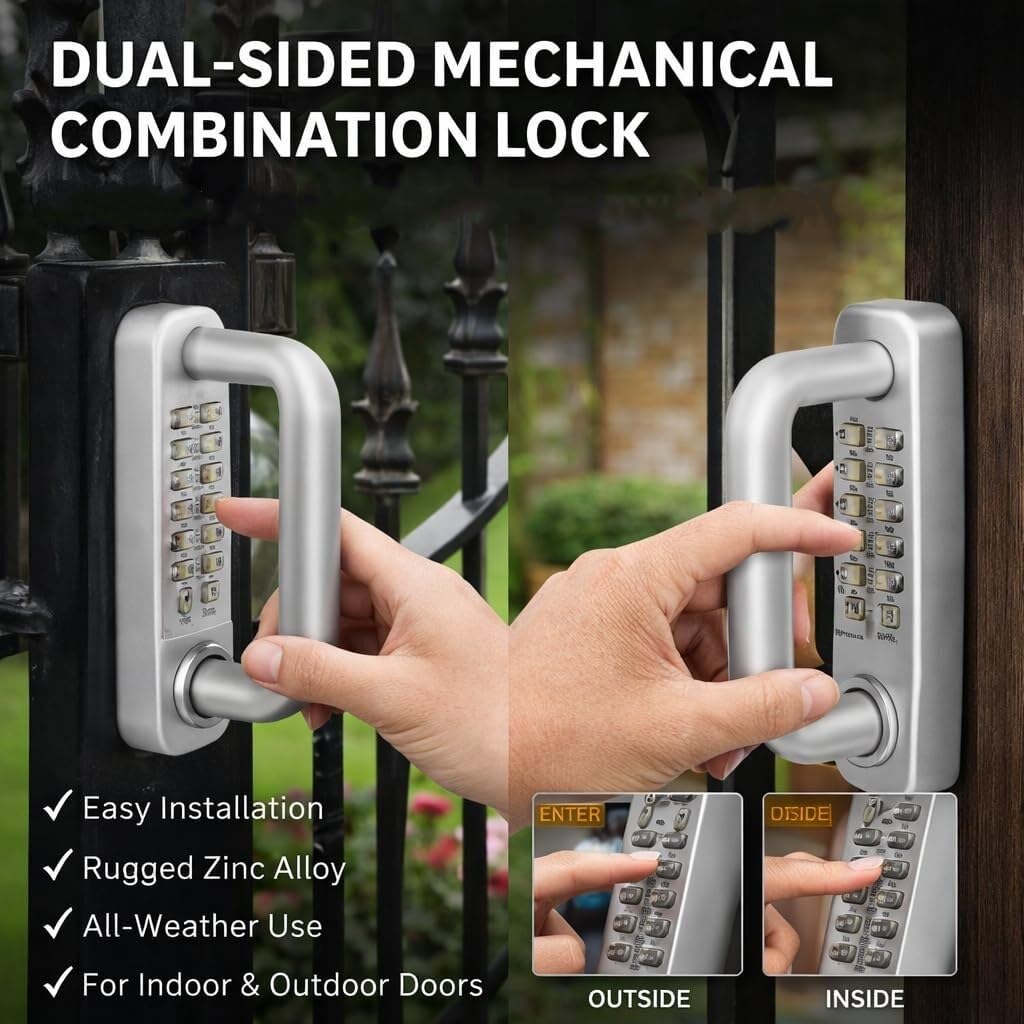 Serratura digitale con pulsante Smart Lock con sicurezza tramite password