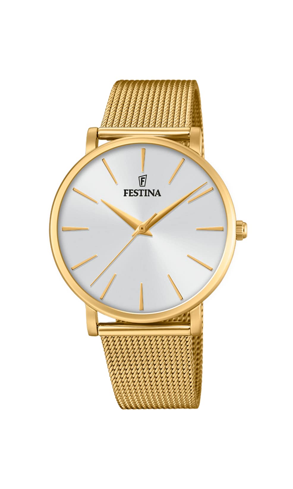 Festina Reloj Analógico para Mujer de Cuarzo con Correa en Acero Inoxidable F20476/1