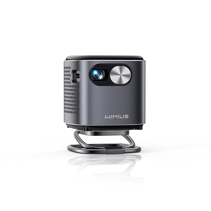 WiMiUS Mini Projector,Neflix in Android 11.0 Q2 Pro 500ANSI