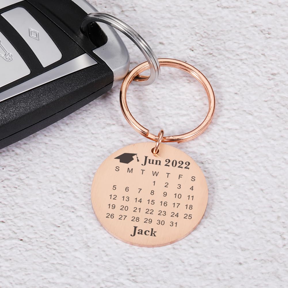 Class Of 2024 Graduation Keychain for Seniors Students Masters Nursing Students College High Student Graduation Gifts for Her Him College Masters High School Student Girls Boys Best Friend Mom Dad