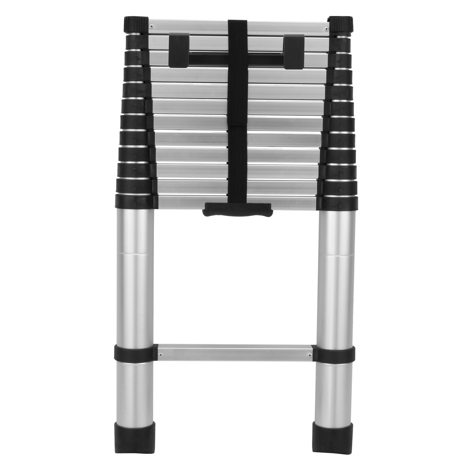 Tough Grade 12.5ft RV Telescoping Ladder | Lightweight Aluminum, Compatible with Lippert On-The-Go Prepped Units, Compact & Secure Locking for Campers