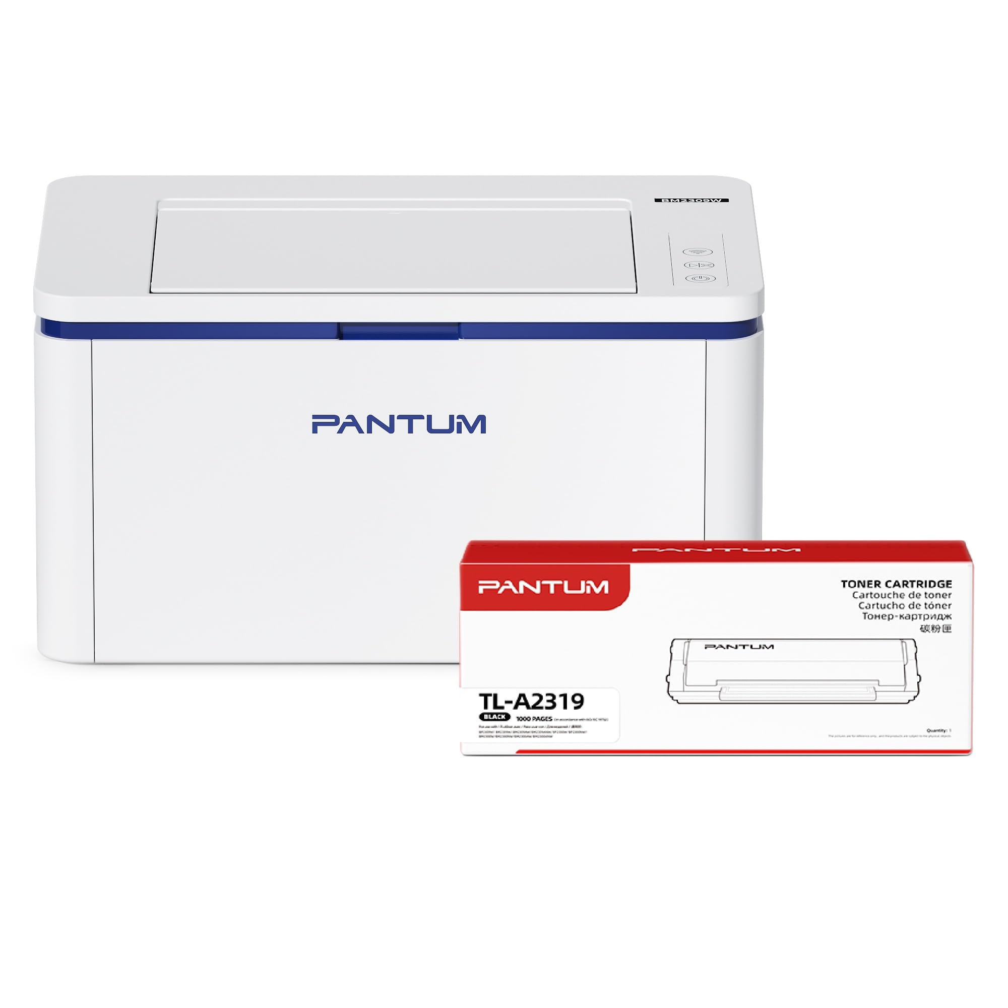 PANTUM BP2309W (include cartuccia toner originale iniziale da 500 pagine) e TL-A2319 cartuccia toner originale da 1000 pagine in combinazione