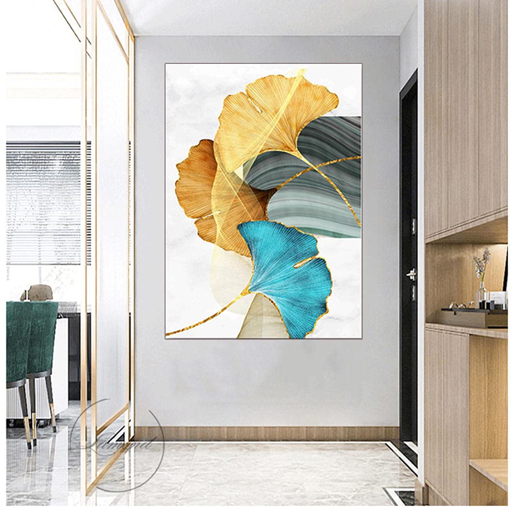 Amazon.co.jp: ギンコビロバブルーグリーンイエローゴールドリーフ