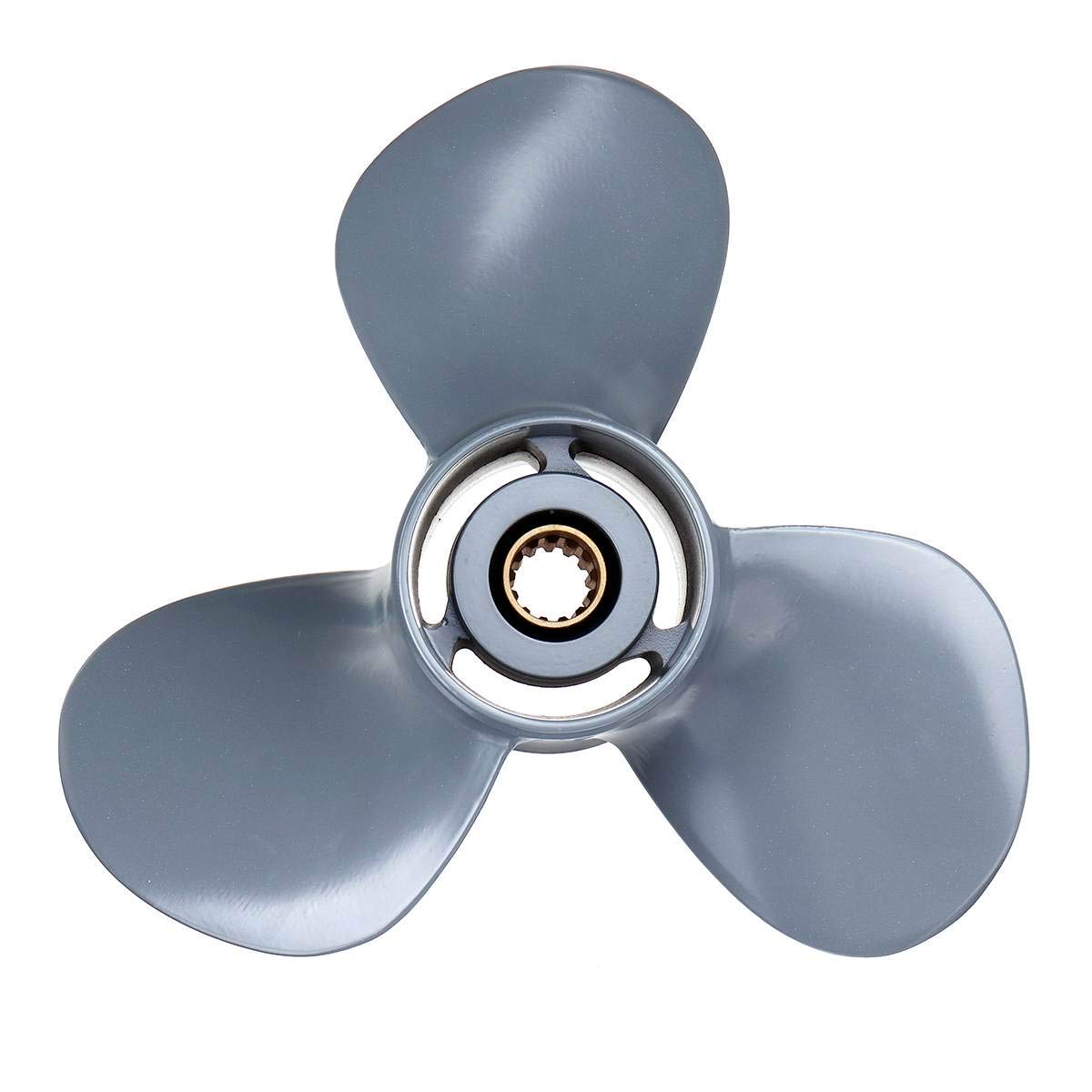 58130-ZV5-000ZA Elica fuoribordo marina 11 1/4 X 13 Lega di alluminio 35-60HP 3 pale Accessorio fuoribordo Elica fuoribordo per barche