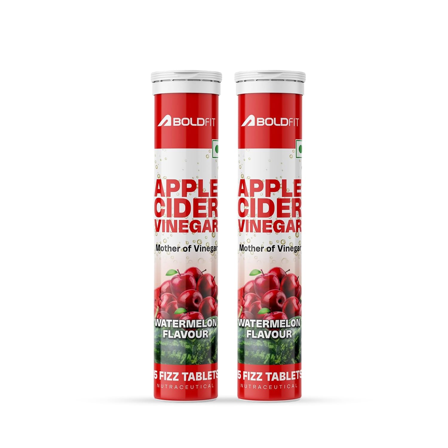 Boldfit Apple Cider Vinegar Tablets with Mother | Apple Cider Vinegar Tablet for Immunity, Digestion, ACV Effervescent Tablets ACV Tablets ACV Apple Cider Vinegar Tablet With Watermelon Flavor -(Pack Of 2)30 Tablets-image-24