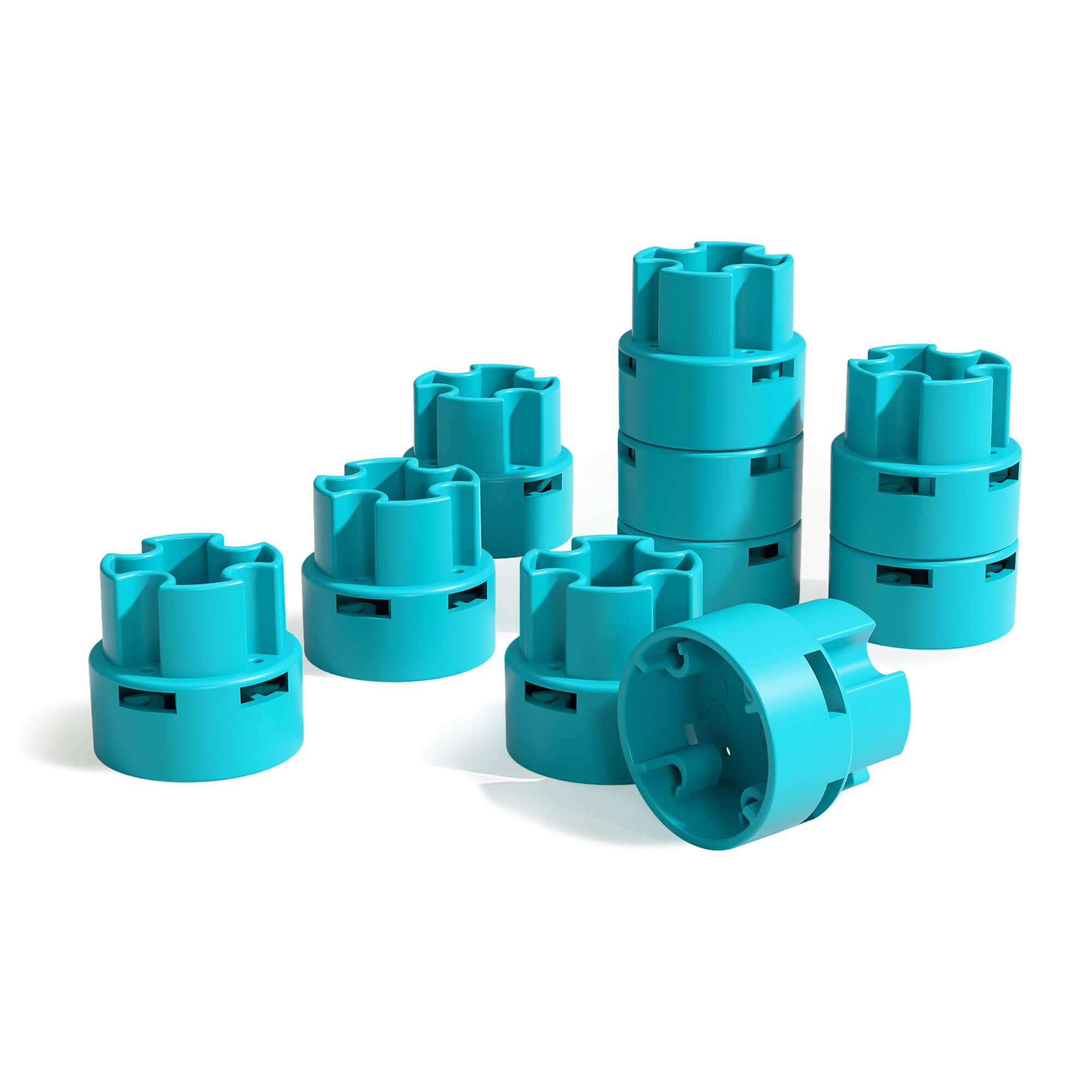 HABA Kullerbü Set Rehausseurs – 10 Colonnes Adaptables – Extension Pour Circuits Kullerbü – Dès 3 Ans – Créativité Et Motricité
