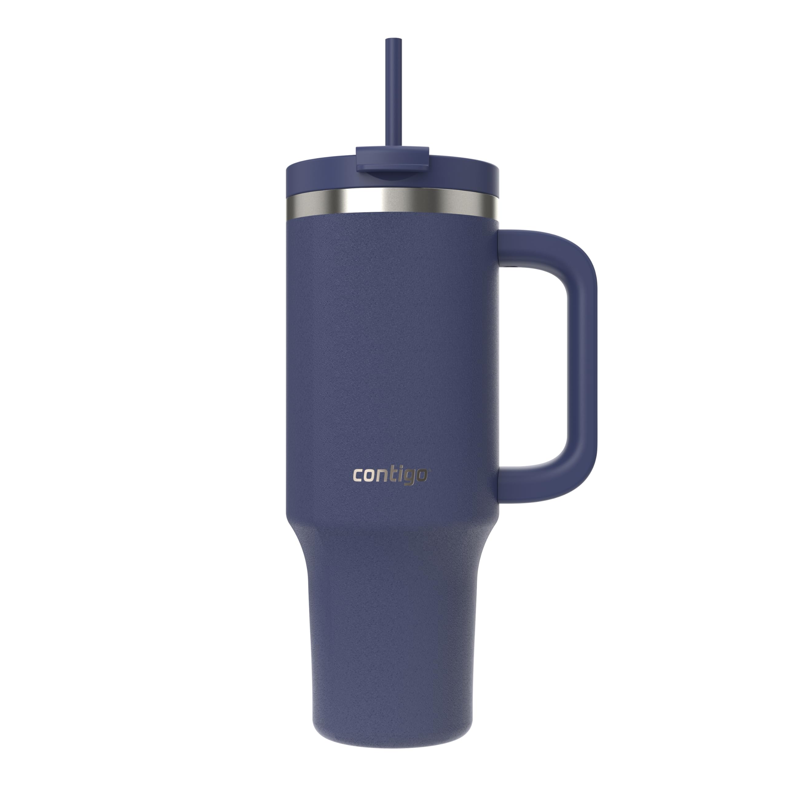 Contigo Streeterville Tumbler Thermobecher | Griff & Strohhalm | 29h kalt