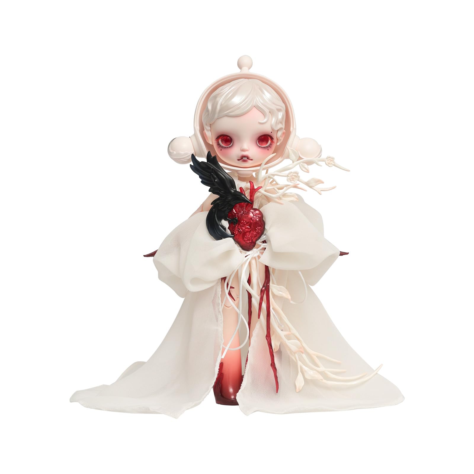 Amazon | POP MART SKULLPANDA × GUO PEI 1/6 Action Figure