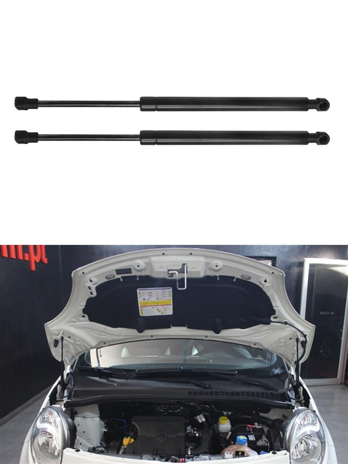 MONROE ML6069 Ammortizzatore Pneumatico Cofano (Pistoncino) – Compatibile Con Porsche Cayenne (9PA) – Sostituisce 7L5823359, 95551135900