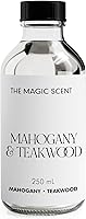 TheMagicScent Mahogany Teakwood Diffuser Oil - Abercrombie-Inspired Luxury Scent for Home Hotel Diffusers, 8.5oz 250mL