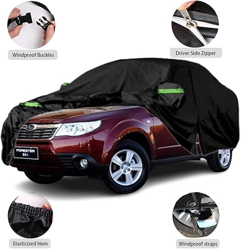 Miniatura 2 de Fundas impermeables para automóvil compatibles con Subaru Forester 2009-2024, cubierta de automóvil para todo tipo de clima, ajuste personalizado