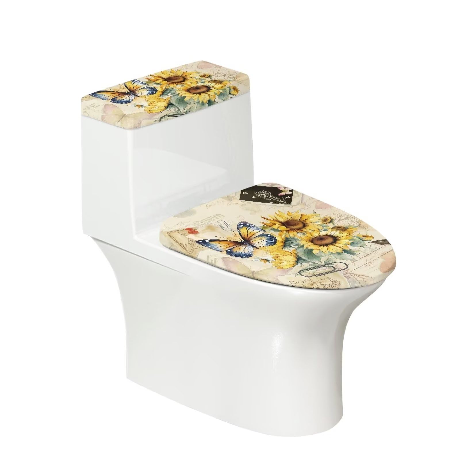 Toilet Seat Lid Cover Pack Of 2, For Bathroom Home Indoor