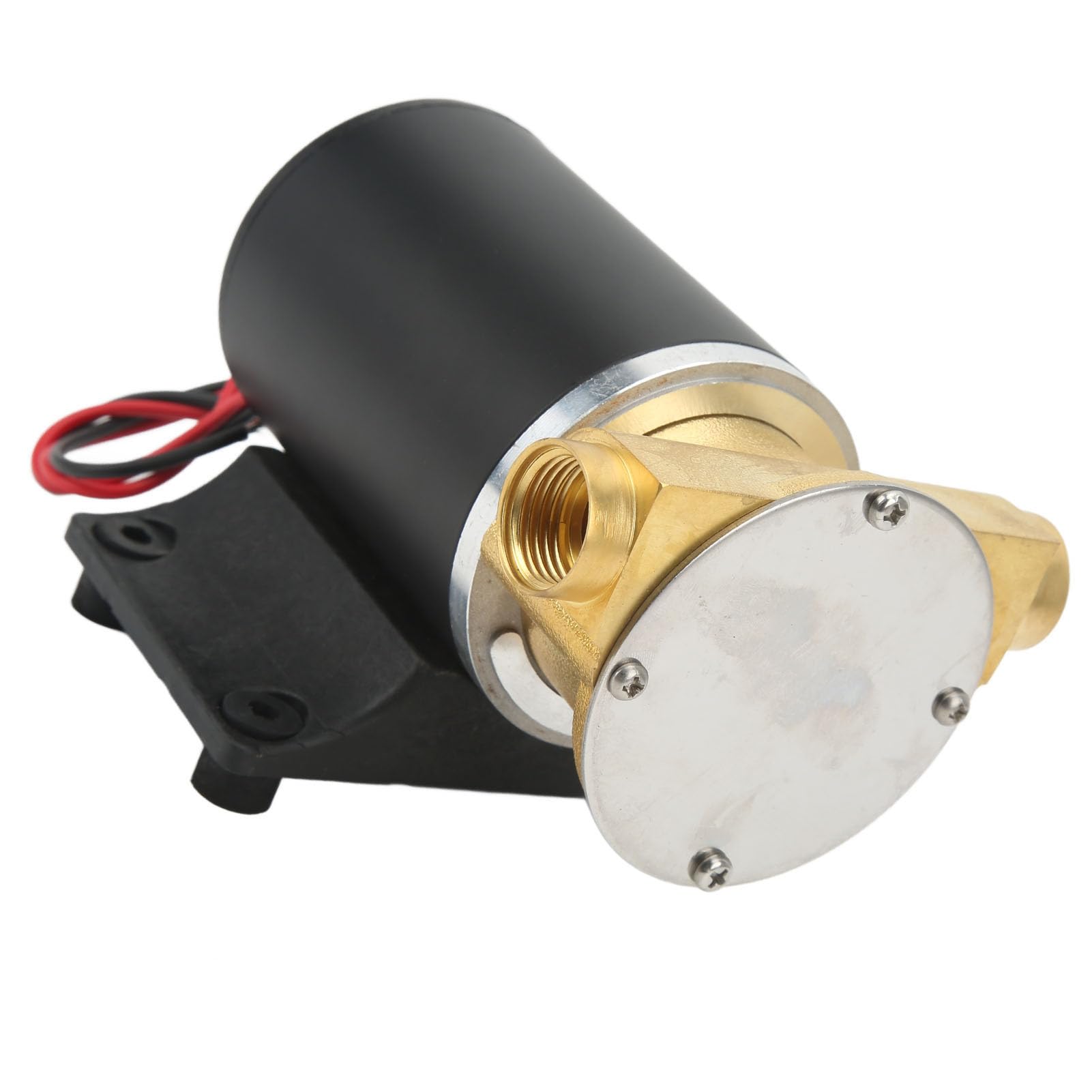 XHTLLO 6GPM Self Priming Impeller Bilge Pump for Boat, Sea Pump with Long Lifespan and Thermal Guardion[24V]